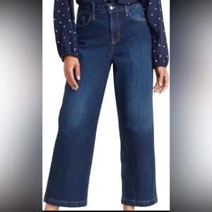 Old Navy Wide Leg Nicky Jeans 12 Women's Dark Wash